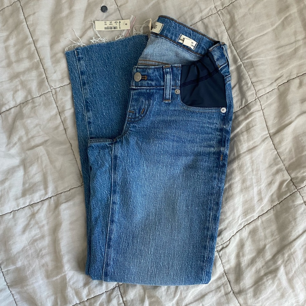 Madewell maternity jeans